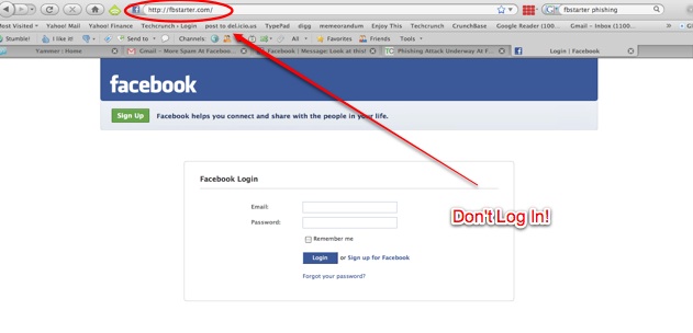 Facebook Phishing